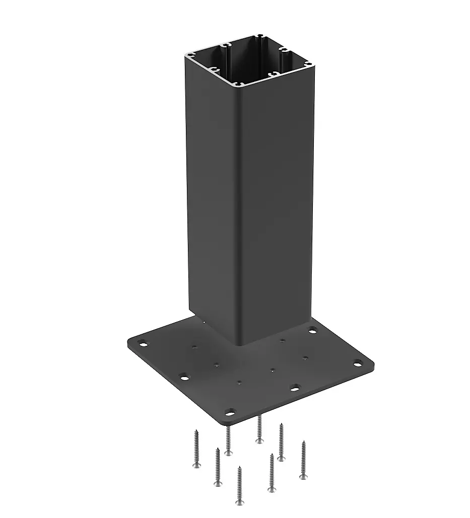 Platine Pilier alu